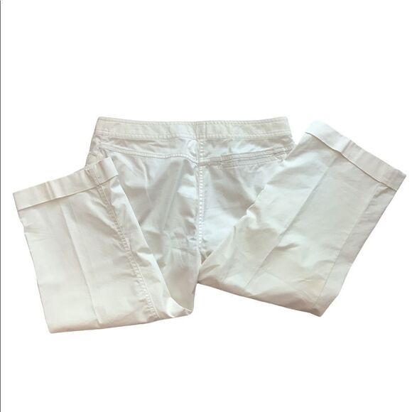 J Jill Genuine Fit Cropped Pants in Off White - Picture 3 of 6